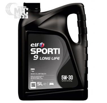 Моторное масло ELF Sporti 9 5W-30 5L Long Life